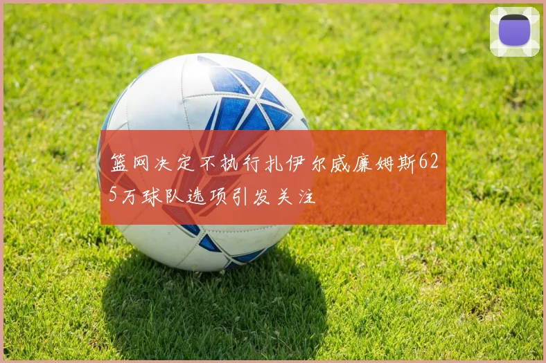 篮网决定不执行扎伊尔威廉姆斯625万球队选项引发关注